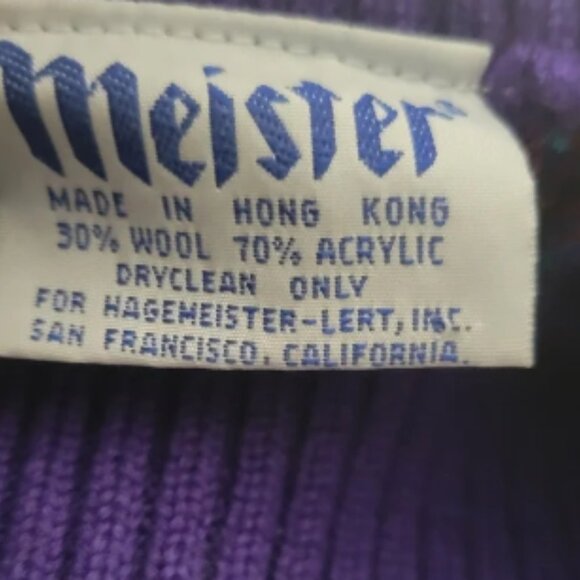 Meister Vintage Turtleneck Sweater Small - Picture 3 of 6